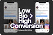write an instagram bio for personal branding and profile optimization