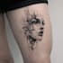 design custom wolf tattoo illustration