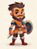 draw 2d game character or 2d game character