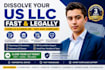 dissolve llc close US llc and cancel ein fast legally