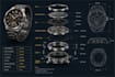 design custom wristwatch cad with technical drawings for manufacturing