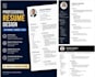 create a professional ats friendly resume design