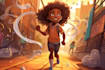 create expert children book illustration