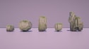 create minecraft rock and tree asset packs