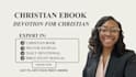 write christian ebook daily devotional prayer journal for amazon KDP