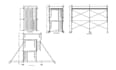 do scaffolding design formwork drawing  load calculation and scaffold plans