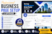 professional facebook business page and optimize it