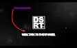 create cinematic dark logo intro with fire and effects