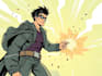 comic book illustration with comic book illustrator