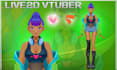 create vtuber model, stream overlays and streamer packs