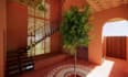 interior, exterior, landscape, 3d rendering