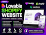 build lovable shopify website, lovable website, lovable dev, lovable supabase