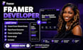 fix framer website framer developer edit framer portfolio framer landing page