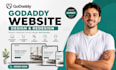 godaddy website design, redesign godaddy website, godaddy website development