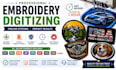 do professional embroidery digitizing into dst pes emb files