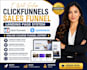setup clickfunnel,salesfunnel landing page systemeio ,online course funnel