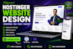 hostinger website design wordpress website design hostinger website