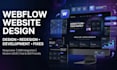 design, redesign webflow website for business, develop webflow, fix webflow