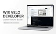 wix velo wix developer wix code  wix website design