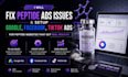fix peptide ads issues, setup google, facebook, tiktok ads for peptide website