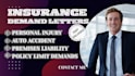 draft insurance demand letters, policy limit demand packages and claims