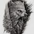 design custom viking tattoo and tshirt art
