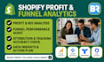 audit shopify profit analytics ga4 funnels GTM triple whale polar google ads