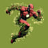 superhero character for comics