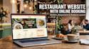 create squarespace website for restaurant or cafe with booking