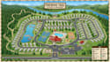 design rv park campground resort map and vector site plan layout