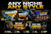 design high CTR cinematic youtube thumbnails