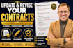 update revise and professionally edit your contract agreement