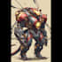 create custom mecha robot art