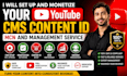 set up and monetize your youtube cms content id mcn