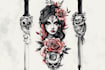 create custom tribal tattoo illustration