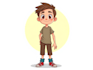 create funny illustration cartoon
