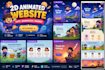 create a stunning immersive 3d website with three js and react