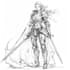 draw fantasy character sketch for you