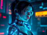 design stunning sci fi, cyberpunk