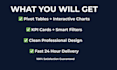 create professional excel dashboard with charts and pivot tables