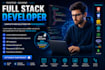 do custom website development as full stack web developer