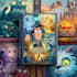 make funny cartoon comic book cover illustration