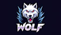 make eye catching wolf head mascot logo with express delivery