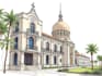 do architecture sketches in high quality
