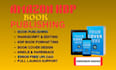 amazon, kdp book publishing, book formatting, self publishing, kindle publishing