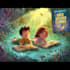 design bedtime children book cover illustration