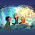 create cartoon adventure children book cover design
