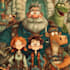 create beautiful children book covers with illustration