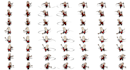 create 2d character sprite sheet for your game