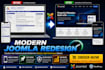 do joomla website, upgrade, joomla migration, redesign and joomla bug fix